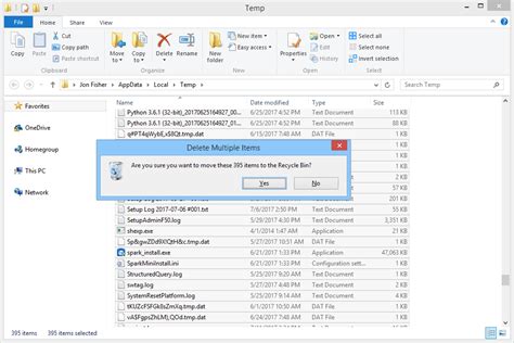 Programs are supposed to delete any temporary files they create, but some don't bother and if a program is not closed correctly, they may leave some. How to Delete Temporary Files in Windows