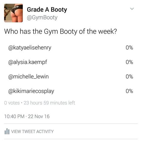 Grade A Booty On Twitter Vote Below Or On Twitter
