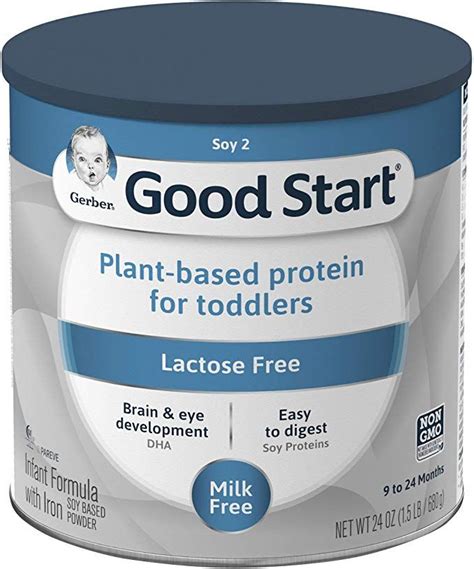 4.9 out of 5 stars with 12 ratings. Gerber Good Start Soy Infant and Toddler Formula Stage 3 ...