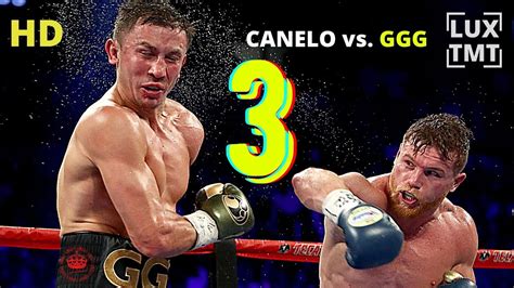 Canelo Alvarez Vs Gennadiy Golovkin 3 Trilogy Fight Highlights Promo