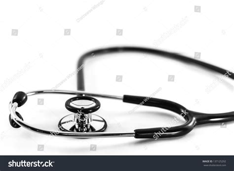 Doctors Stethoscope Isolated On White Stock Photo Shutterstock