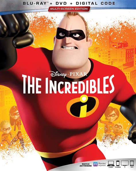 The Incredibles Includes Digital Copy Blu Raydvd 2004 Best Buy