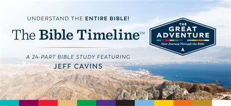 Bible Timeline Jeff Cavins Holy Trinity Catholic Church