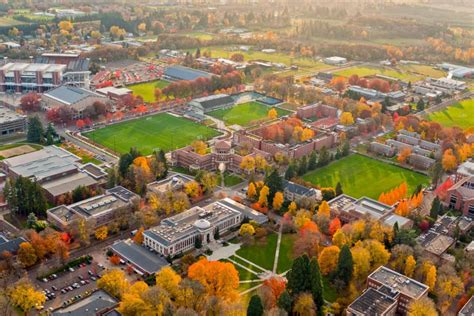 Oregon State University Campus Map Pdf United States Map