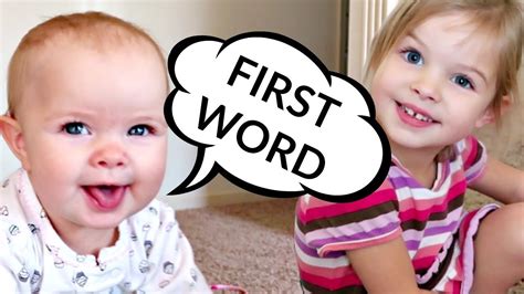 👶🏻babys First Word Youtube