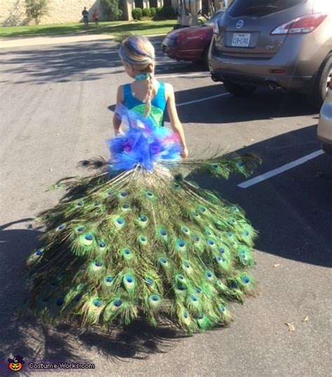 Lia griffith is a designer, maker, artist, and author. Creative Homemade Peacock Costume for a Girl