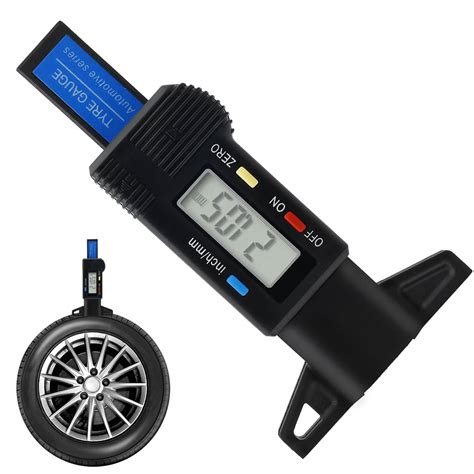 Tools And Equipment Tire And Wheel Tools Tire Tread Depth Gauge 1 Inch