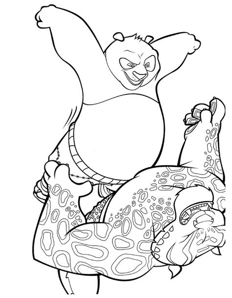 Kung Fu Panda Ausmalbilder Ausmalbilder Kung Fu Panda Kostenlose