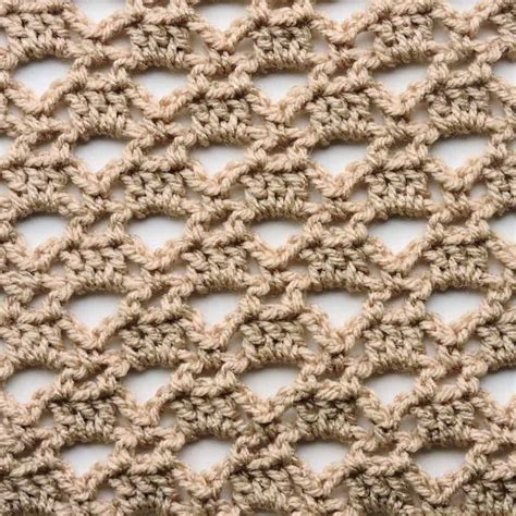 Triangle Lace Free Crochet Stitch Tutorial Crochetkim