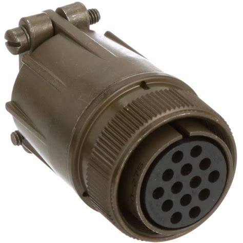 Amphenol Industrial 14 Contact Socket Ms3106f20 27s