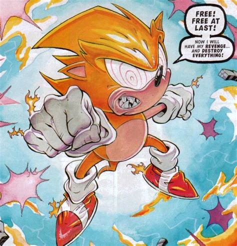Super Sonic Sonic The Comic Sonic News Network The Sonic Wiki