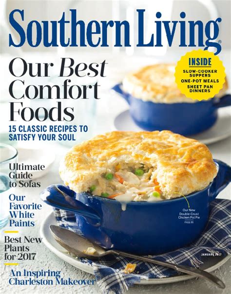 Southern Living Magazine A Touch Of Southern Hospitality