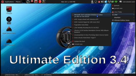 Ultimate Edition 34 Linux Based On Ubuntu 1204 Lts Quick