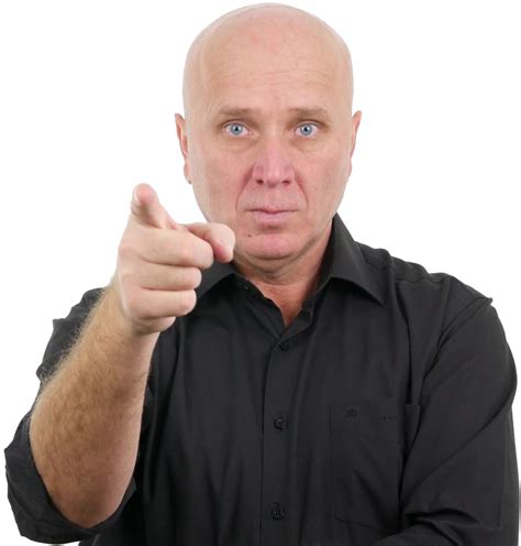 Man Pointing Finger Png Free Download Person Pointing At You Free
