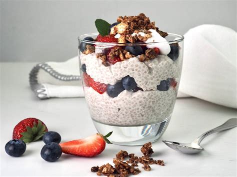 Coconut Yoghurt Chia And Berry Pudding Paleo Low Carb The Joyful