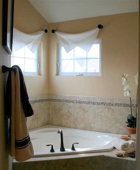 Small Bathroom Window Treatments Ideas Home Window Beautification