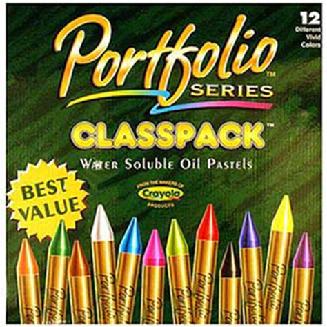 Crayola Portfolio Watersoluble Oil Pastels Classpack 300 Pieces 12