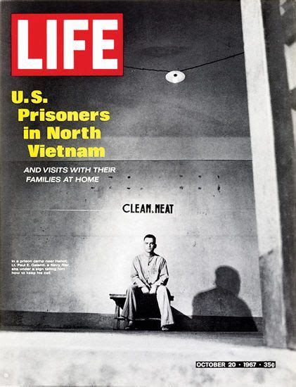 Life Magazine Copyright 1967 Vietnam Us Prioners