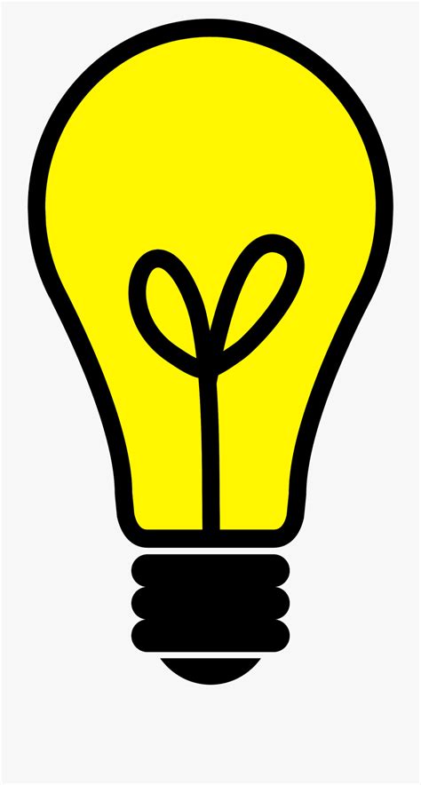 Light Bulb Clipart Vector Clip Art Online Royalty Free