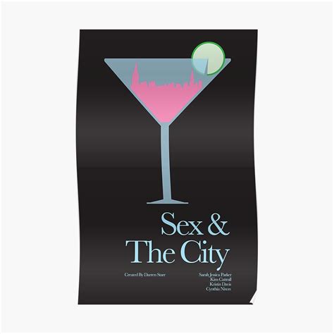Sex And The City Poster By Jnewt Redbubble Free Download Nude Photo Gallery