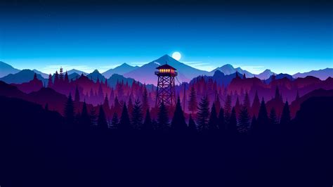 4k Firewatch Wallpapers Top Những Hình Ảnh Đẹp