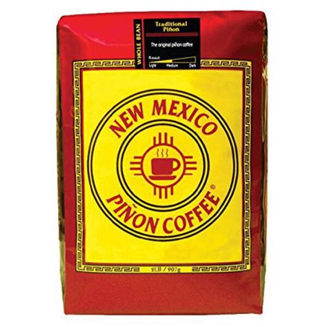 New Mexico Pinon Coffee Traditional Pinon Ground 12 Oz
