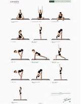 Images of Core Strength Yoga Exercises