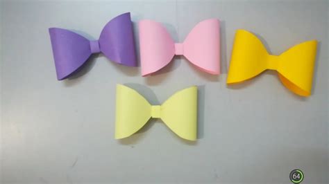 Diy How To Make A Paper Bow Tie Simple Paper Bow Tie