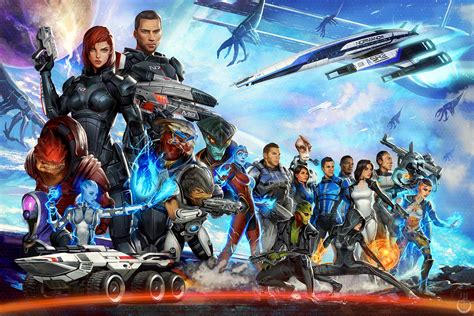 shepard femshep samara me reapers commander shepard edi javik legion me