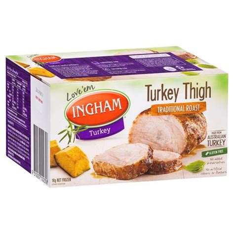 Ingham S Frozen Turkey Thigh Roast Traditional Kg