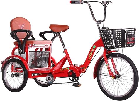 Adult Tricycle Cruiser Bike For Travel Or Shopping Foldable 3 Wheel