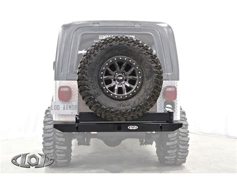 Lod Destroyer Expedition Series Rear Bumper With Tire Carrier Box 1