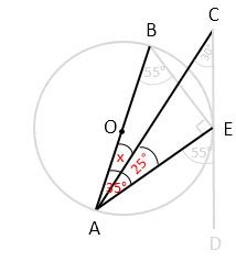เฉลยวิธีทำแบบฝึกหัดข้อสอบ วงกลมชุดที่ 8 หาขนาดของมุมในวงกลม ข้อ 1 จัดทำ ...