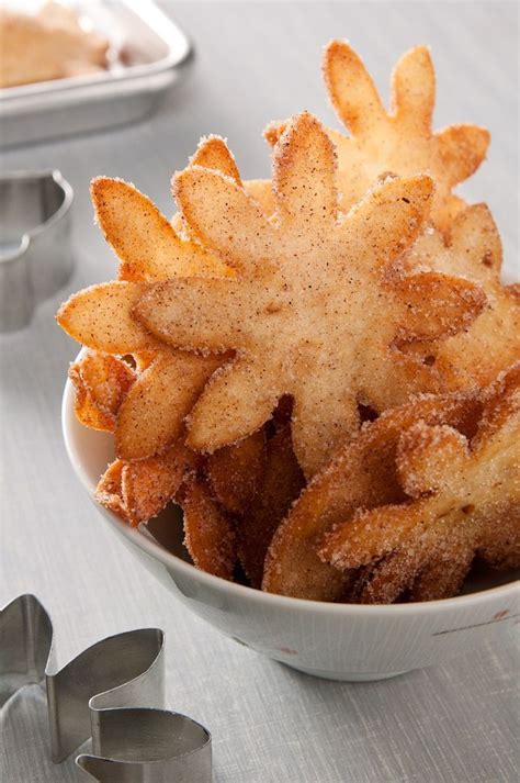 The finished chips cool fairly quickly and then can be stacked in a bowl or container to make room for more chips as they get done. Fried Cinnamon Sugar Tortillas | Recipe | Food, Cinnamon ...