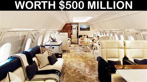 Inside The Most Expensive Private Jet In The World Youtube