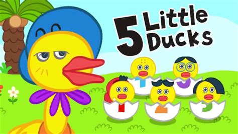 Five Little Ducks Super Simple Nursery Rhymes For Kids Most Popular