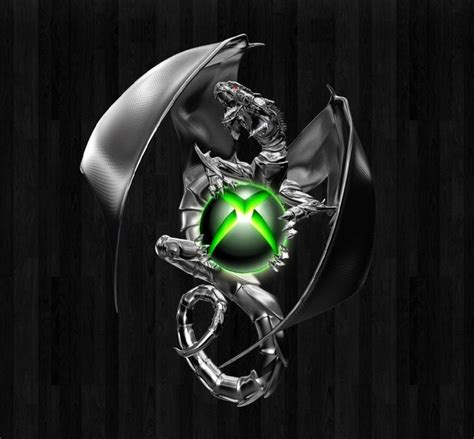 Cool Dragon Xbox Logo Iphone Wallpaper Design Fondos De