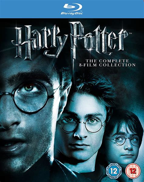 Harry Potter Complete 8 Film Collection Blu Ray Uk Import Amazon