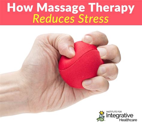 How Massage Therapy Reduces Stress Massage Professionals Update