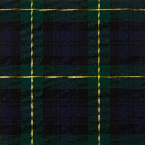 Gordon Clan Modern Medium Weight Tartan Fabric Lochcarron Of Scotland