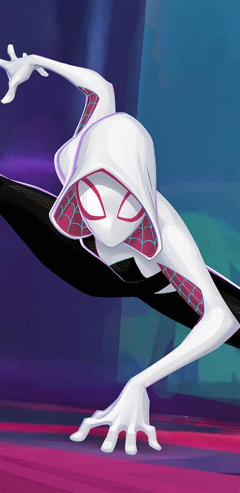 1440x2960 Gwen Stacy In Spiderman Into The Spider Verse Samsung Galaxy