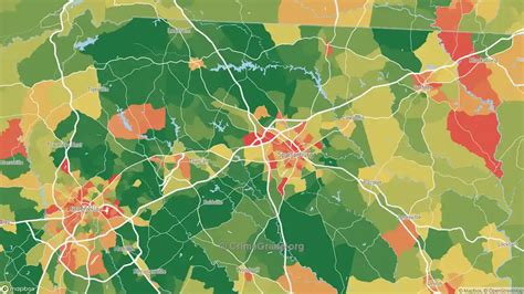 The Safest and Most Dangerous Places in Spartanburg County, SC: Crime