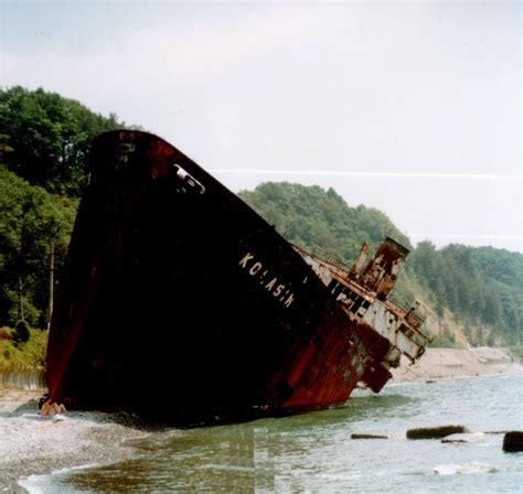 There Used To Be An Old Abandoned Cargo Ship Near My House In Sochi