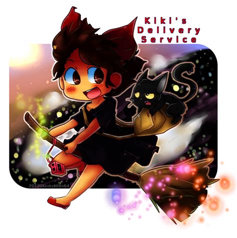 Studio Ghibli Chibi Kikis Delivery Service By Geekykitten64 On Deviantart