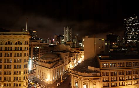 Downtown San Francisco At Night Flickr Photo Sharing