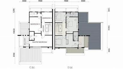 Detached Semi Storey Floor Half Plan Shangrila