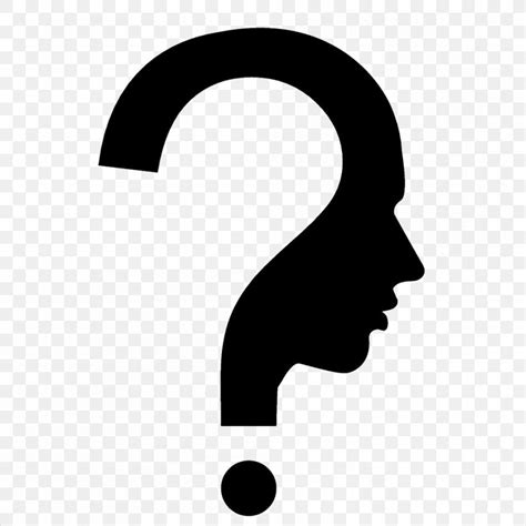 Stick Man Thinking Clipart Human Question Mark Png Free Transparent