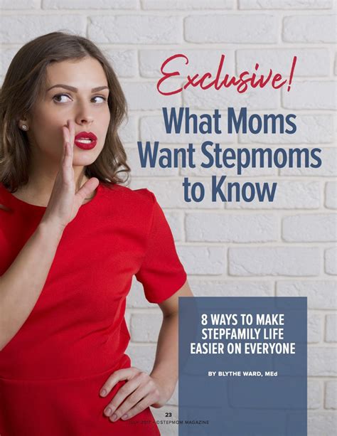 Moms And Stepmoms Stepmom Magazine July 2017