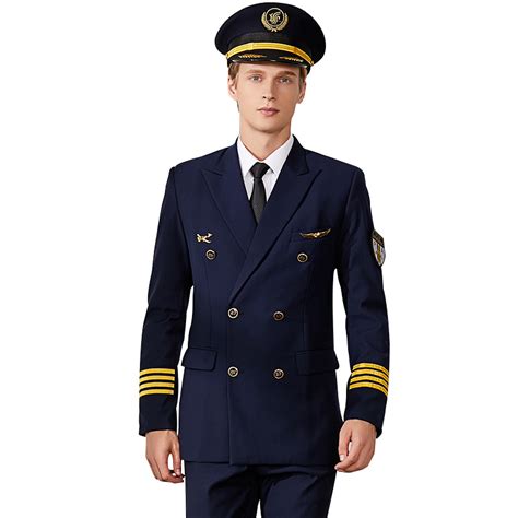 Adult Airline Pilot Costume Ubicaciondepersonascdmxgobmx