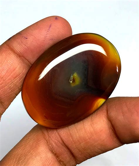 Brown Onyx Agate Gemstone Cabochon Loose Stone For Jewelry Etsy